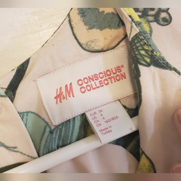 H&M Conscious Collection Dress Size 4 - Picture 2 of 5